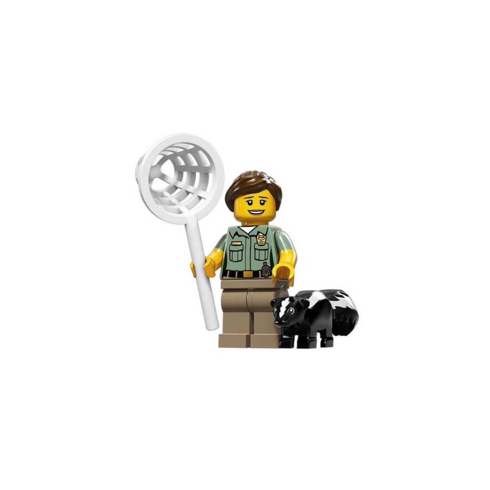 LEGO MINIFIGURES 71011 08 ANIMAL CONTROL OFFICER SERIE 15