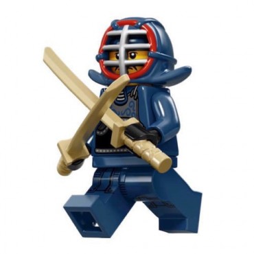 LEGO MINIFIGURES 71011 12 KENDO FIGHTER  SERIE 15