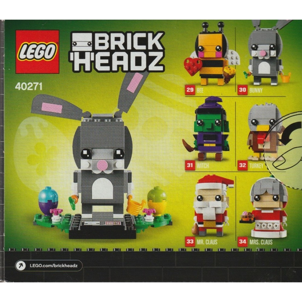 LEGO BRICKHEADZ EASTER BUNNY