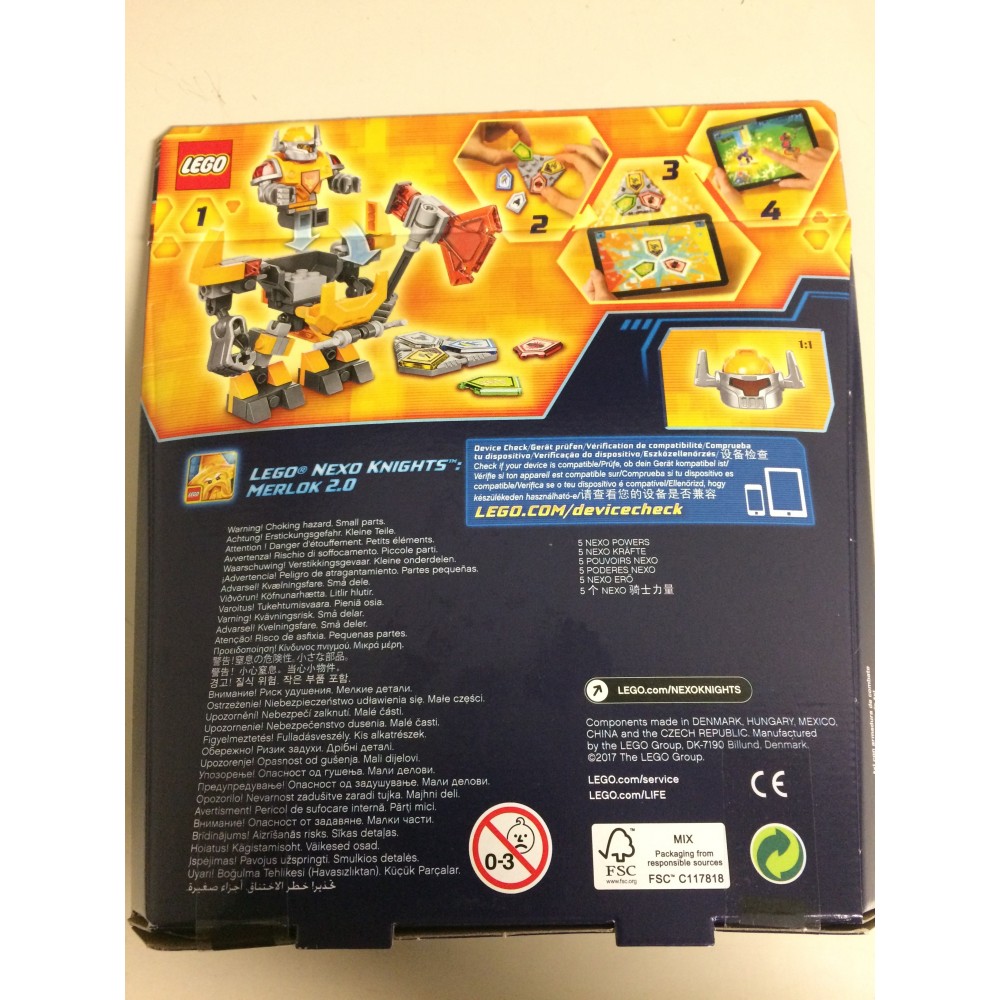 LEGO NEXO KNIGHTS 70365 BATTLE SUIT