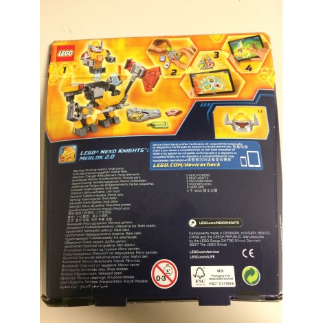 LEGO NEXO KNIGHTS 70365 BATTLE SUIT AXL