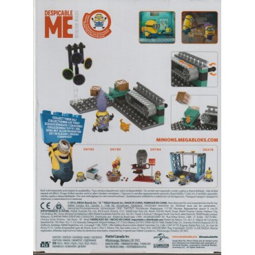 MEGA bloks DESPICABLE ME / MINIONS dky 85 MAILROOM MANIA