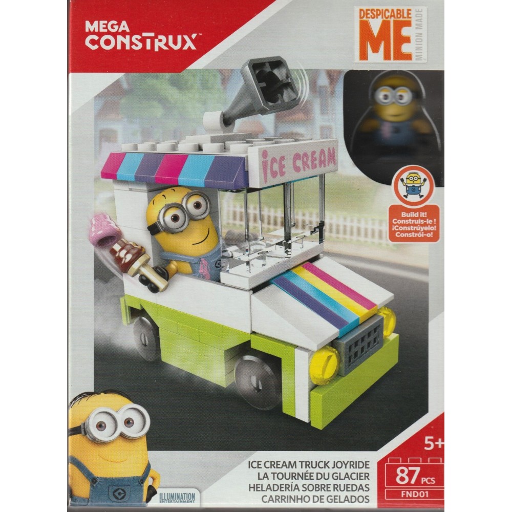 MEGA CONSTRUX DESPICABLE ME / MINIONS FND01 ICE CREAM TRUCK JOYRIDE