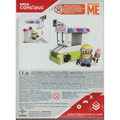 MEGA CONSTRUX DESPICABLE ME / MINIONS FND01 ICE CREAM TRUCK JOYRIDE