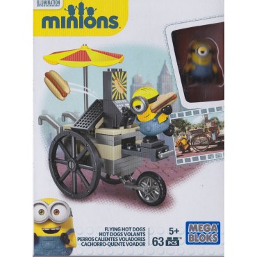 MEGA BLOKS DESPICABLE ME / MINIONS CNF 51 FLYING HOT DOGS