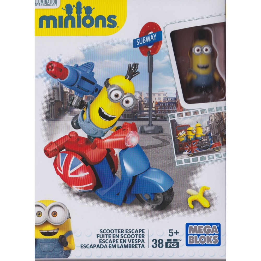 MEGA BLOKS DESPICABLE ME / MINIONS CNF 52 VESPA ESCAPE