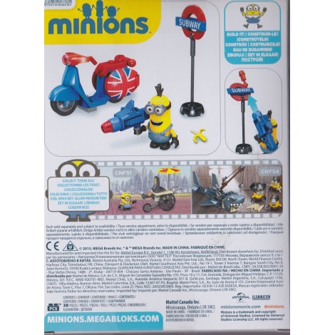 MEGA BLOKS DESPICABLE ME / MINIONS CNF 52 VESPA ESCAPE