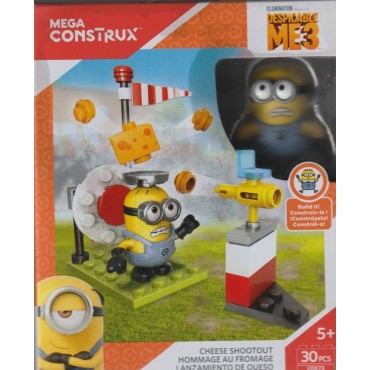 MEGA CONSTRUX DESPICABLE ME 3 / MINIONS FDX 73 CHEESE SHOOTOUT