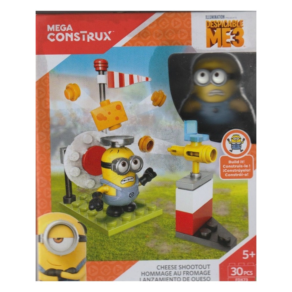 MEGA CONSTRUX DESPICABLE ME 3 / MINIONS FDX 73 CHEESE SHOOTOUT