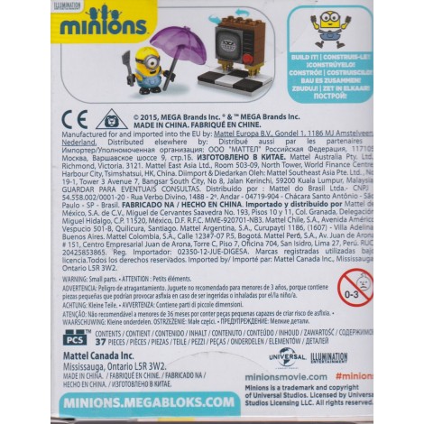 MEGA BLOKS DESPICABLE ME / MINIONS CNF 49 SILLY TV
