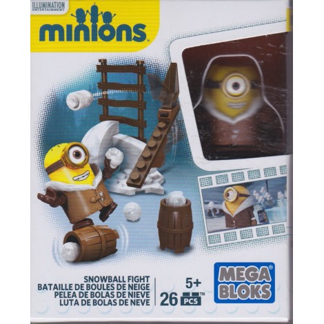 MEGA BLOKS DESPICABLE ME / MINIONS CNF 48 SNOWBALL FIGHT