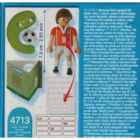 PLAYMOBIL 4713 SOCCER PLAYER NETHERLANDS