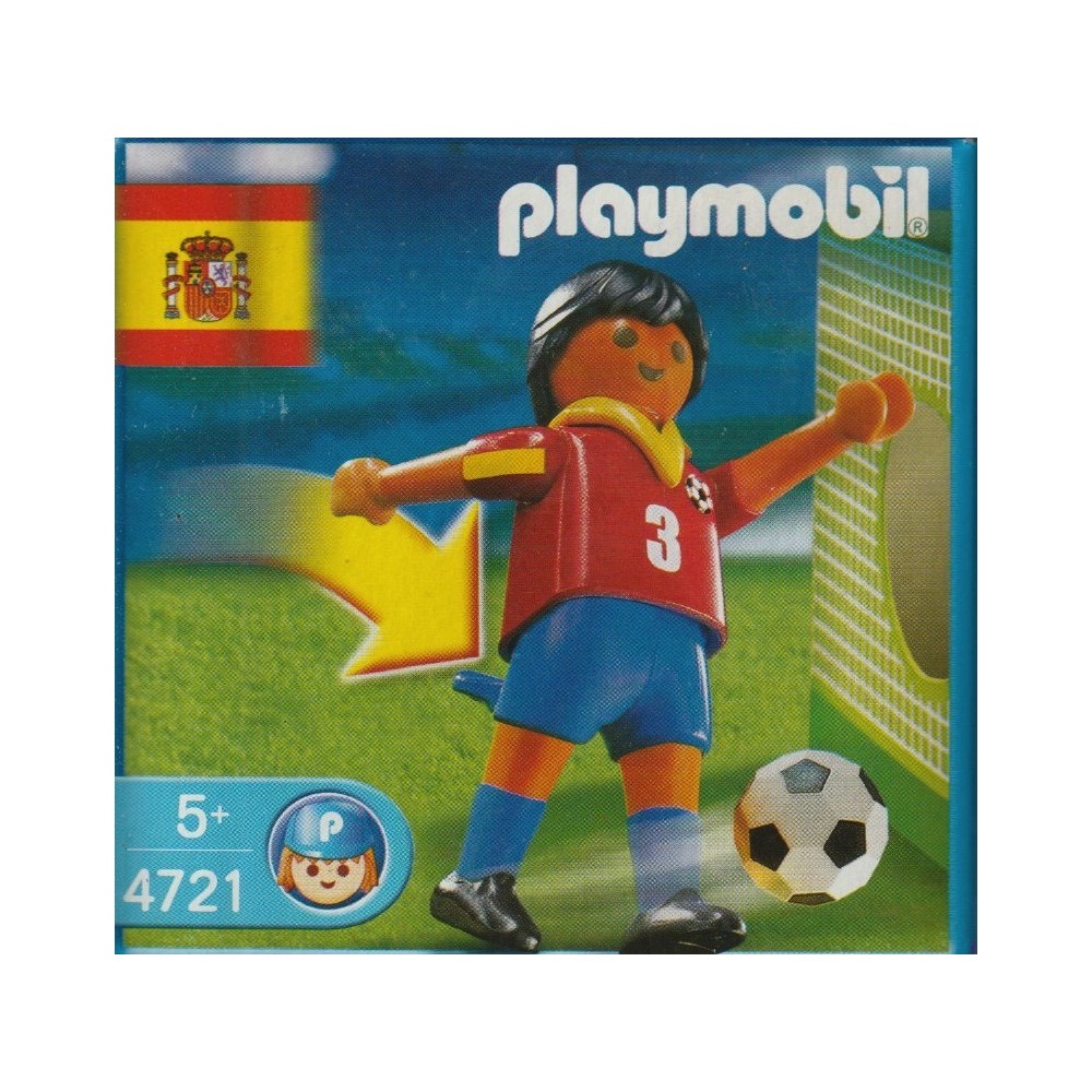 PLAYMOBIL 4721 GIOCATORE DI CALCIO - SPAGNA