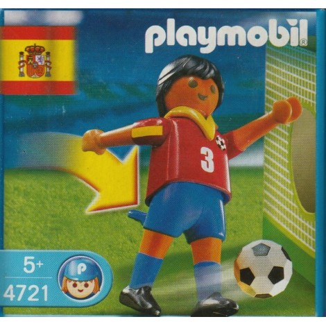 PLAYMOBIL 4721 GIOCATORE DI CALCIO - SPAGNA