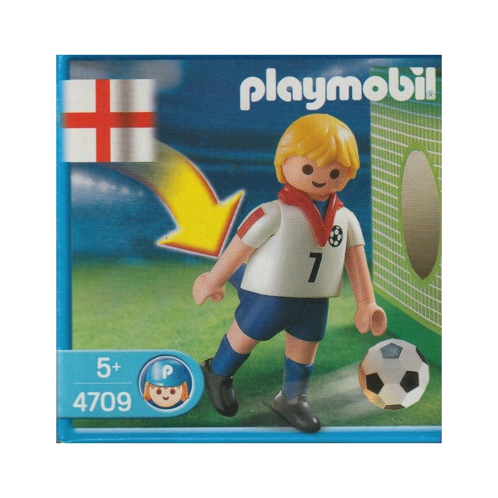 PLAYMOBIL 4732 GIOCATORE DI CALCIO - INGHILTERRA