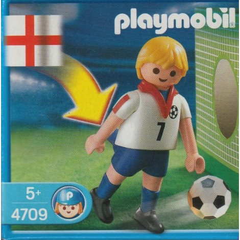 PLAYMOBIL 4732 GIOCATORE DI CALCIO - INGHILTERRA