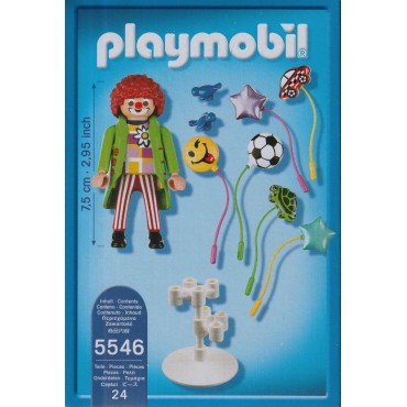 PLAYMOBIL SUMMER FUN 5546 CLOWN CON PALLONCINI