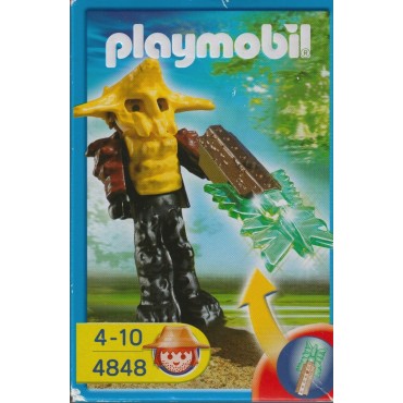 PLAYMOBIL 4848 TEMPLE GUARD WITH GREEN LIGHT