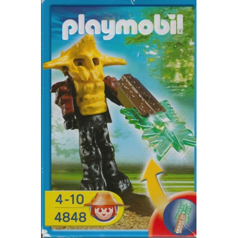 PLAYMOBIL 4848 TEMPLE GUARD WITH GREEN LIGHT