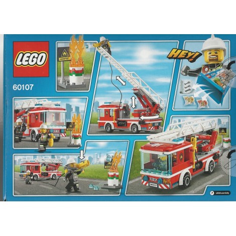 LEGO CITY 60107 FIRE LADDER TRUCK