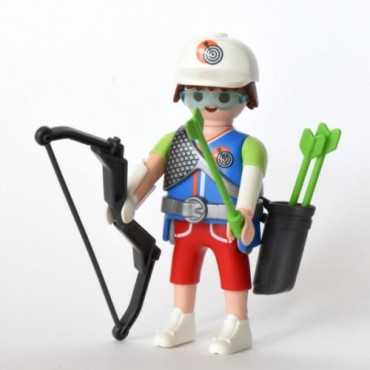 PLAYMOBIL FI?URES  9443  SERIE 14 02 TOMMY GUN BANDIT