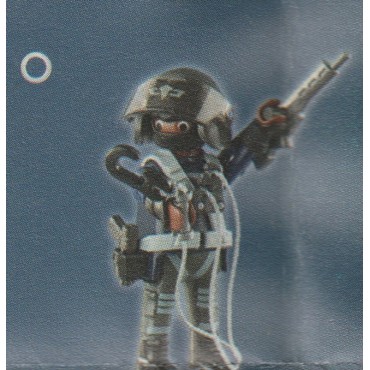 PLAYMOBIL FI?URES 9443 SERIE 14 07 SWAT AGENT