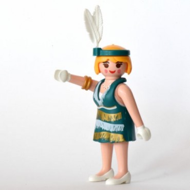 PLAYMOBIL FI?URES 9444 SERIE 14 03 CHARLESTON DANCER