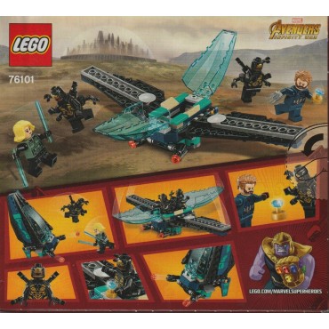 LEGO SUPER HEROES 76101 L'ATTACCO DELLA DROPSHIP DEGLI OUTRIDER