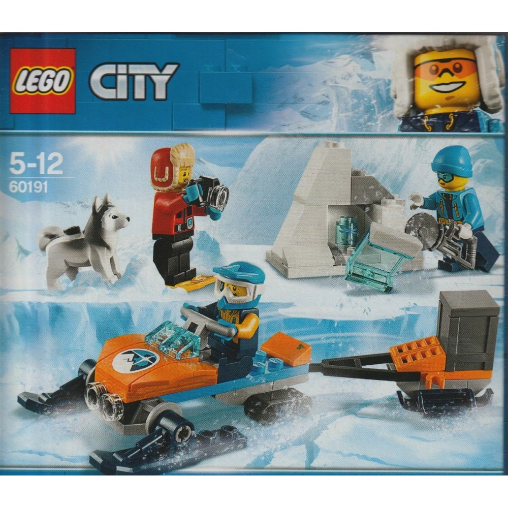 slap af Kammer i live LEGO CITY 60191 ARCTIC EXPLORATION TEAM
