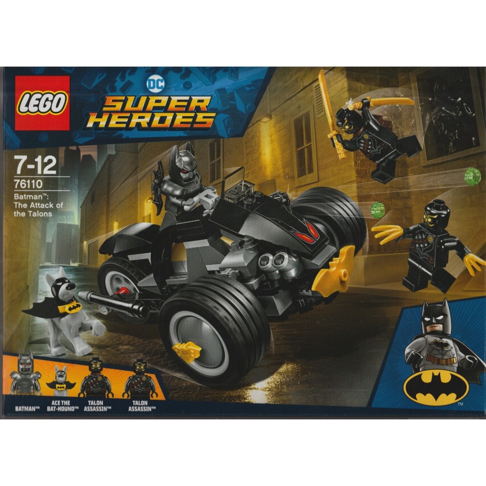 LEGO DC SUPER HEROES 76110 BATMAN : L'ATTACCO DEGLI ARTIGLI