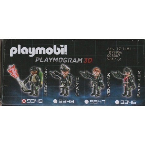 PLAYMOBIL GHOSTBUSTERS II 9347 PETER VENKMAN