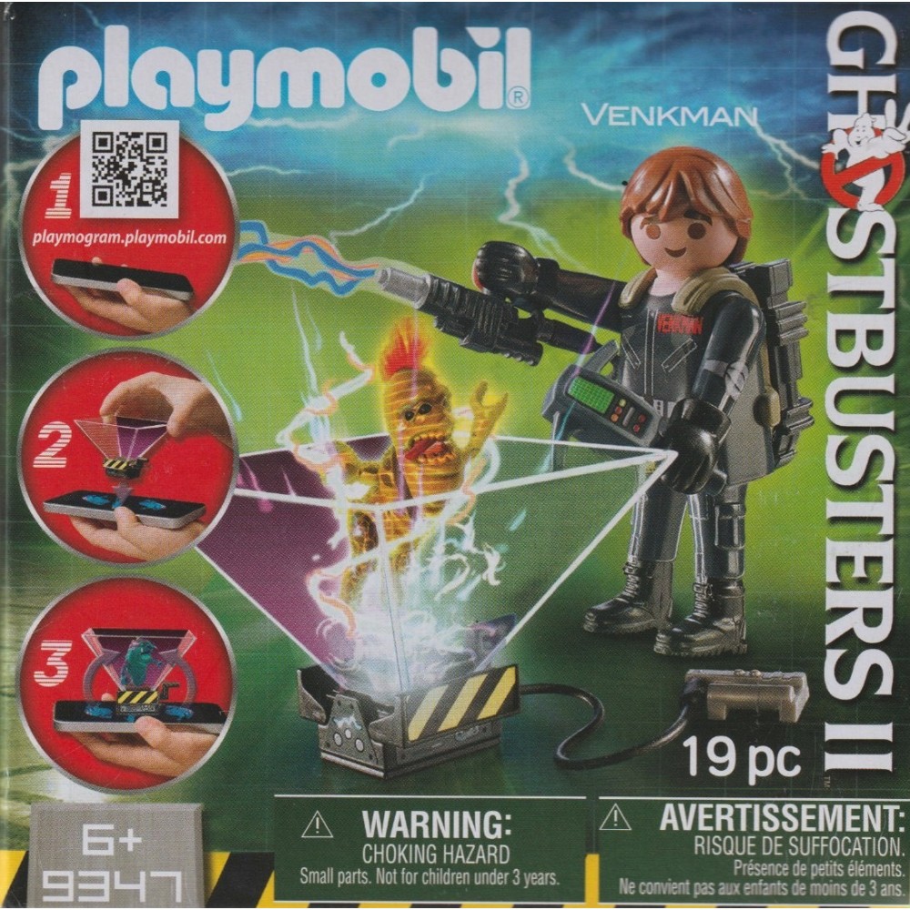 PLAYMOBIL GHOSTBUSTERS II 9347 PETER VENKMAN