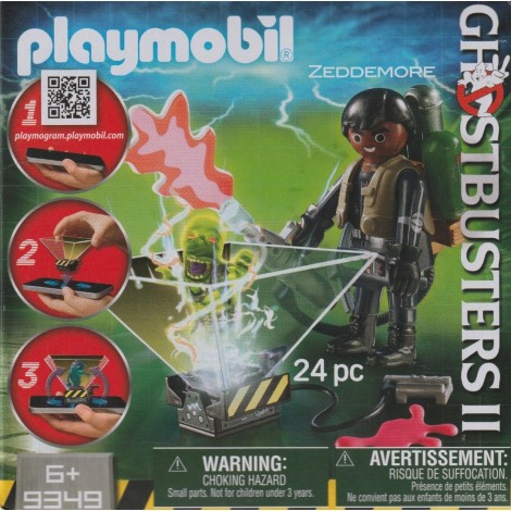 PLAYMOBIL GHOSTBUSTERS II 9349 WINSTON ZEDDEMORE