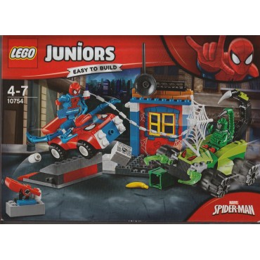 LEGO JUNIORS EASY TO BUILD 10754 SPIDER MAN VS SCORPION : STREET SHOWDOWN