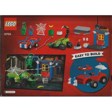 LEGO JUNIORS EASY TO BUILD 10754 SPIDER MAN VCONTRO SCORPIONE : LA RESA DEI CONTI FINALE