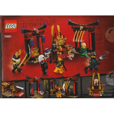 LEGO NINJAGO 70651 THRONE ROOM SHOWDOWN