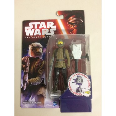 STAR WARS ACTION FIGURE  3.75 " - 9 cm RESISTANCE TROOPER hasbro B3451