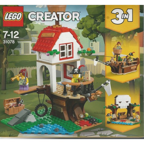 LEGO CREATOR 31078 I TESORI DELLA CASA SULL'ALBERO