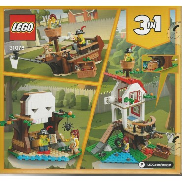 LEGO CREATOR 31078 I TESORI DELLA CASA SULL'ALBERO