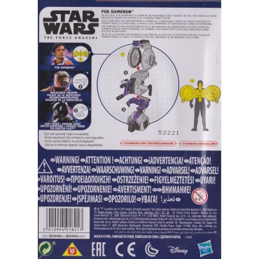 STAR WARS ACTION FIGURE  3.75 " - 9 cm POE DAMERON hasbro B3449