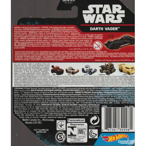 HOT WHEELS - STAR WARS  CHARACTER CAR SERGEANT JYN ERSO single vehicle package DXP27 - JA10