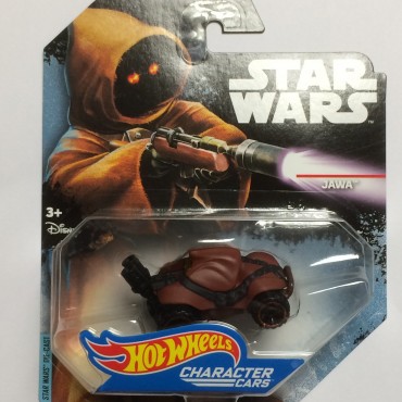 HOT WHEELS - STAR WARS  CHARACTER CAR JAWA single vehicle package DJL64- JA10