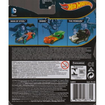 HOT WHEELS - DC COMICS SUPERHERO CHARACTER CAR THE PENGUIN single vehicle package DMM17 07NT