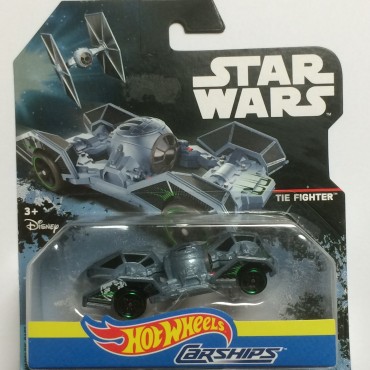 HOT WHEELS - STAR WARS  CARSHIPS TIE FIGHTER single vehicle package DPV27