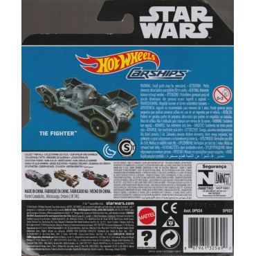 HOT WHEELS - STAR WARS  CARSHIPS BOBA FETT'S SLAVE I single vehicle package DPV28