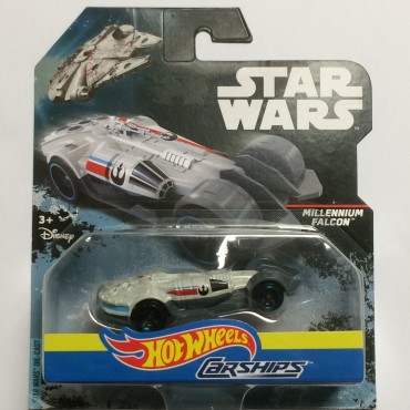 HOT WHEELS - STAR WARS  CARSHIPS MILLENNIUM FALCON single vehicle package DPV25