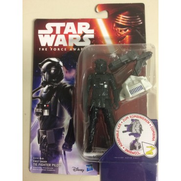 STAR WARS ACTION FIGURE  3.75 " - 9 cm FIRST ORDER TIE FIGHTER PILOT  hasbro B3450