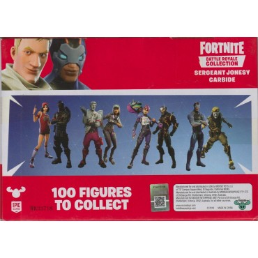 FORTNITE BATTLE ROYALE COLLECTION SQUAD BOX 4 ACTION FIGURES PACK  RAPTOR - RUST LORD - REX - RAVEN EPIC GAMES