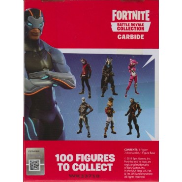 FORTNITE BATTLE ROYALE COLLECTION SOLO PACK  1 ACTION FIGURE  CARBIDE  EPIC GAMES 35629