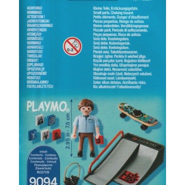 PLAYMOBIL SPECIAL PLUS 9093 POMPIERE CON ALBERO IN FIAMME